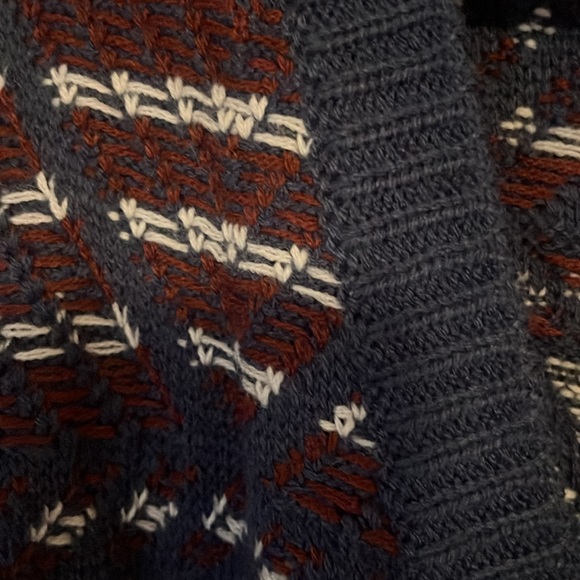 Hippie Rose Boho Open Cardigan Sweater Size L - Picture 3 of 5